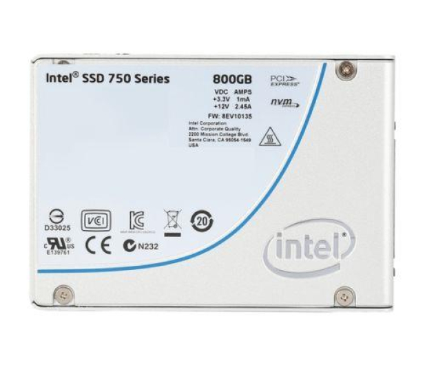 Intel 800GB PCIe SSD Seria 750 - 274683 - zdjęcie 2